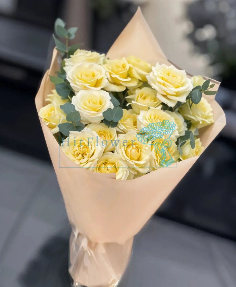 Букет Ласковый свет Букет роз Ласковый свет